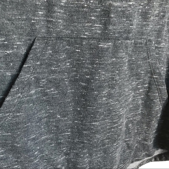 Athletic Works Heather Gray Funnel Neck Hoodie Medium (8-10) - Picture 4 of 9